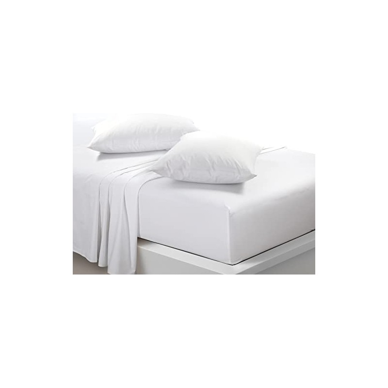 Fitted Bed Sheet With FREE MATCHING 2 X PILLOW CASES