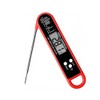 Meat Thermometer with 3-Second Instant Read, Backlit LCD, Calibration &