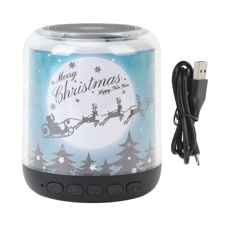 Wireless Bluetooth Speaker Christmas Look HD Stero Sound Portable Speaker
