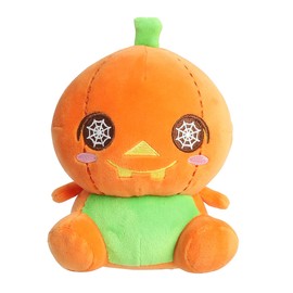 Aurora® Adorable Squishiverse™ Pumpkin Stuffed Animal - Imaginative Play - Huggable Comfort - Orange 5.5 Inches