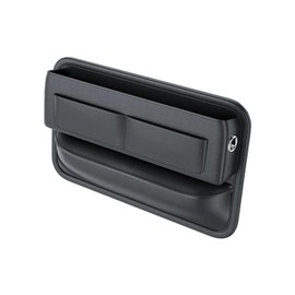 Universal Car Seat Storage Filler Organizer Leather Storage Box Phone Wallet