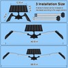 Solar Sign Light, Wireless Billboard Light, 12000mAh Battery IP65 Waterproof,