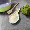 UPware Cactus Garden Melamine Spoon Rest, Cooking Spoon Holder for