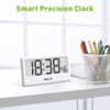 BALDR Digital Clock with Internet Time - WiFi Alarm Clock