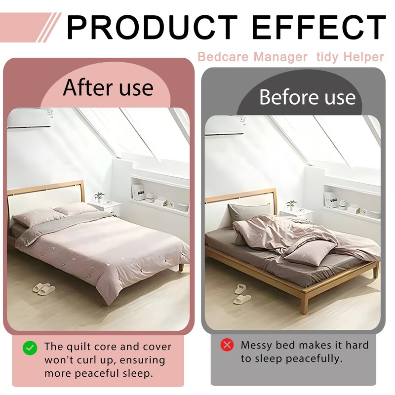 Aifrymne 20-Pack Mushroom Duvet Cover Clips - Non-Slip Quilt Holders