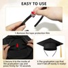 Bachelor Hat Headband, Graduation Hat Headband Insert, Black, Graduation Hat