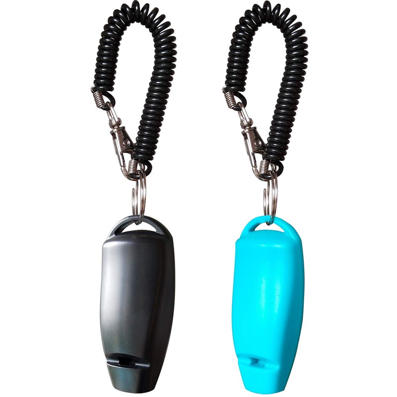 HoAoOo Pet Training Clicker Whistle with Wrist Strap - Dog