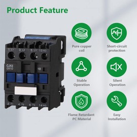 Wengart AC contactor CJX2-0910, AC24V 4NO improve your industrial performance for high-performance load management, modular flexibility and environmentally friendly operation