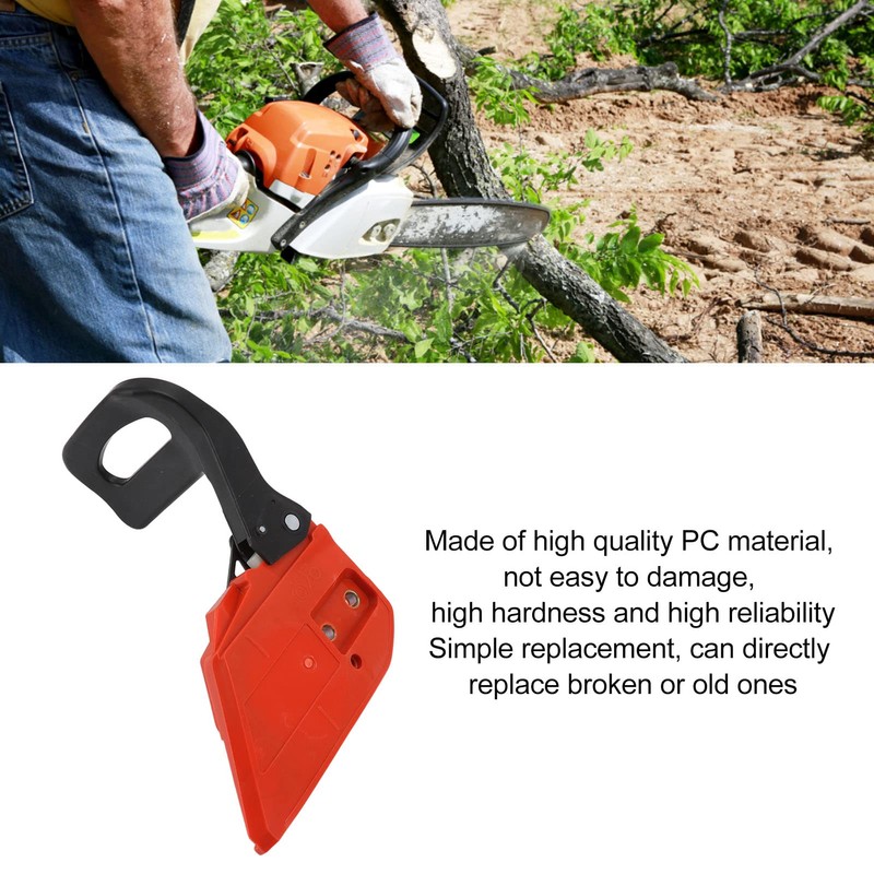 Chainsaw Brake Handle, Plastic Clutch Sprocket Cover Assembly Replacement for