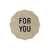 BAY LETTERPRESS Washi Gift Stickers, 24 Sheets for You, Wrapping,