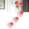 3Pcs E14 Fabric Lamp Shade Modern ClipOn Lampshade for Home
