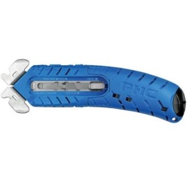 PACIFIC HANDY CUTTER, INC Safety Knife,5-3/4 in.,Blue, S8
