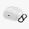 kwmobile Earphones Case Compatible with JBL Tune Flex - Crystal