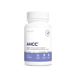 Papillex AHCC Supplement - Maximum Strength - Natural Immune Support Extract - Maintains Natural Killer Cell Activity - 20+ Human Research Studies - 60 Veggie Capsules (1 Pack)