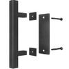 Barn Door Handle, Sliding Door Handles Pull and Flush Set