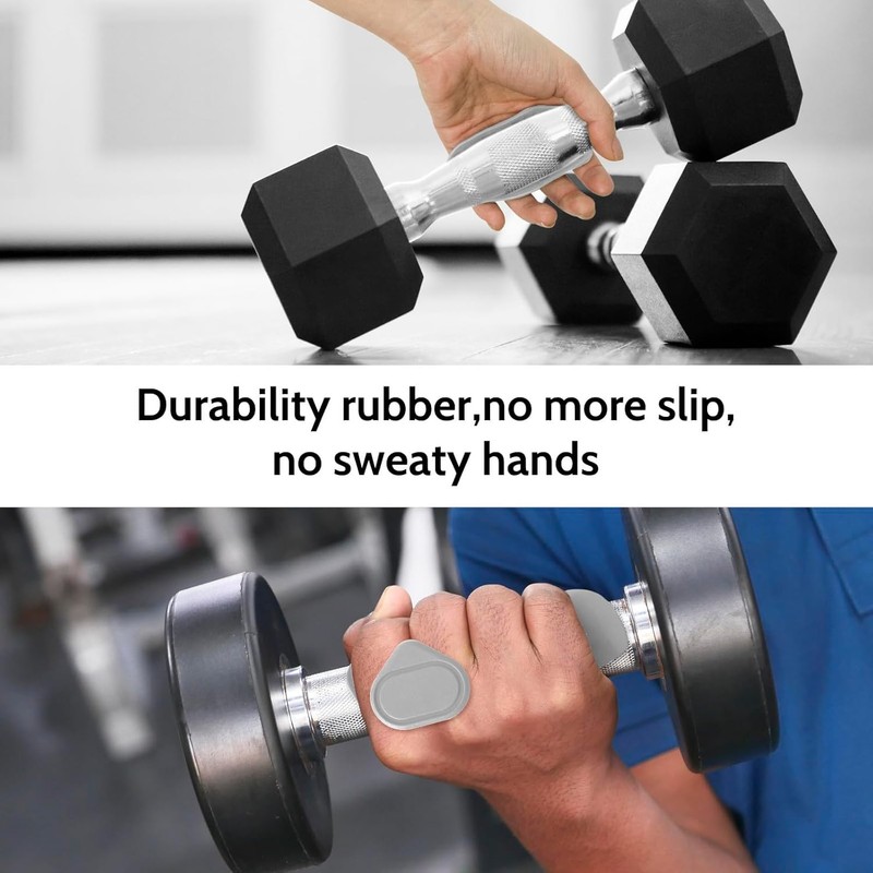 Workout Grips,HMNXG Ergonomic Rubber Hand Protector Gloves for Weight Lifting,