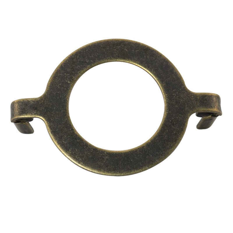 DGBRSM 2pcs E26 Phenolic Socket Lamp Harp Saddle Base for