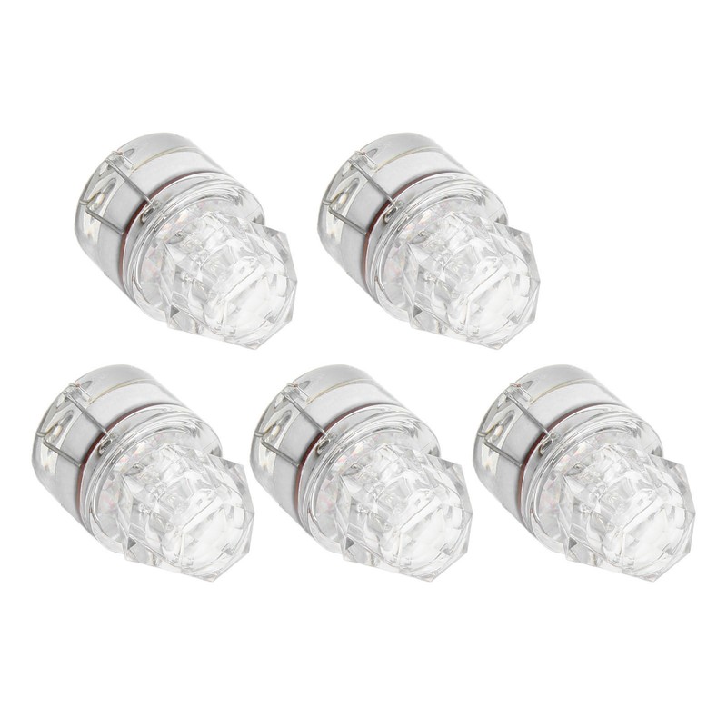 5Pcs Fishing Lure Light Diamond Shape LED Corrosion Resistance Auto