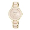 Anne Klein Dress Watch AK/1412BMGB Light Pink/Gold one Size