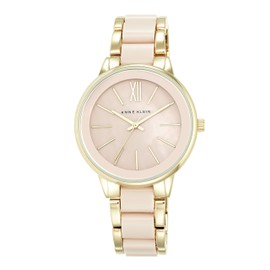 Anne Klein Dress Watch AK/1412BMGB Light Pink/Gold one Size