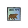 Daddy Bear Slate Coaster – Cute and Rustic Bear-Themed Drink