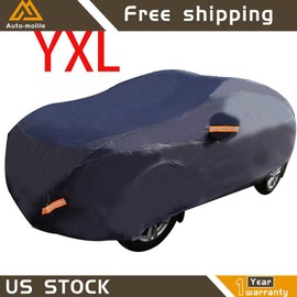 ANTUKO Full Car Cover Waterproof Outdoor All Weather Protection Breathable SUV YXL