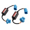 2Pcs Headlight Decoder 9007 HB5 Plug 12V DC Error Anti