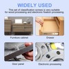 Hepzest 800Pcs Stainless Steel Self Tapping Screw Assortment Kit Lock