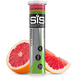 SCIENCE IN SPORT Hydro Electrolyte Tablets, Fast Hydration, Performance Electrolytes for Enhanced Hydration & Endurance Supplement for Running, Cycling, Triathlon, Pink Grapefruit - 20 Tablets 1 Pack