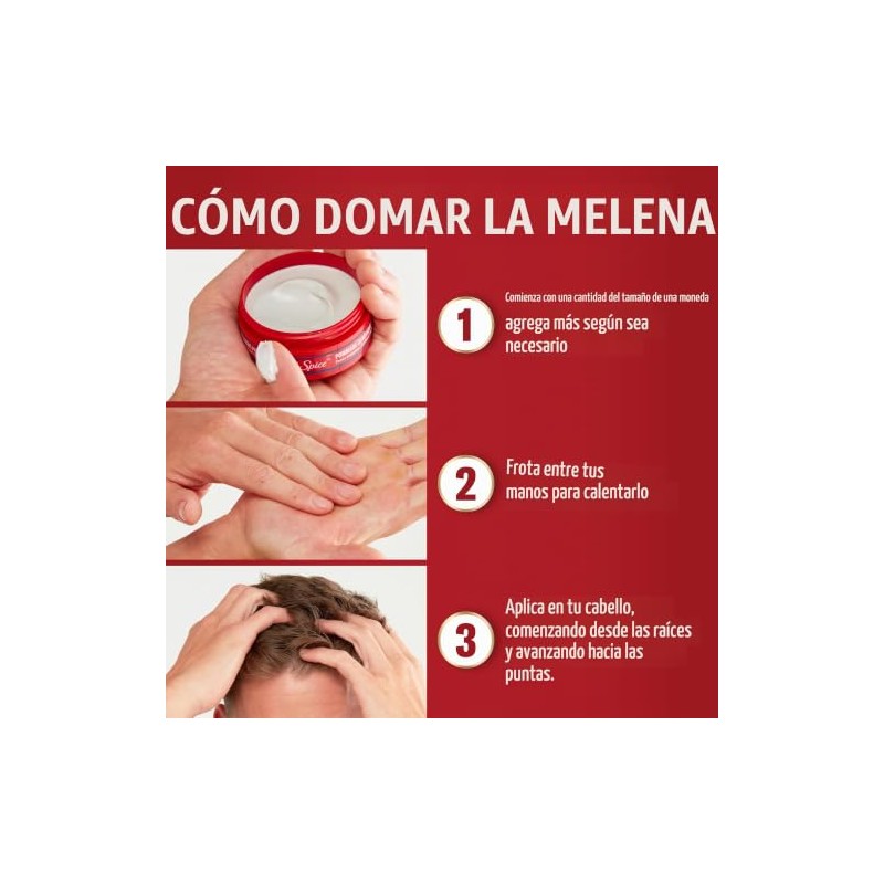 Old Spice Crema de peinado para hombres, baja sujeción mediabajo
