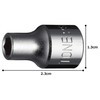 Tone Socket (6 Angle) 2S-05 Drive Angle 0.25 inch (6.35