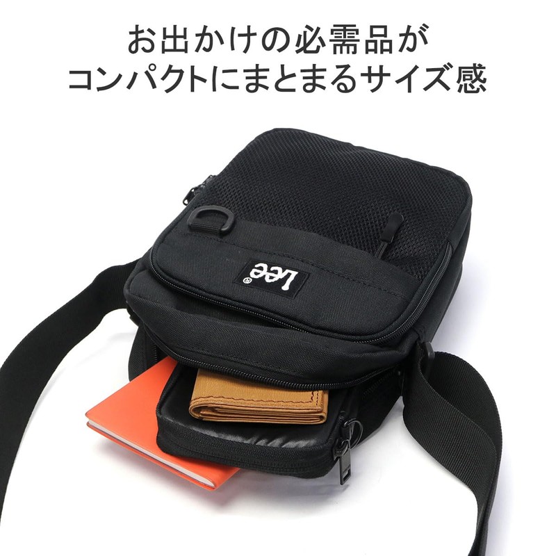 Lee 320-3723 Mini Shoulder Vertical Box Logo, Trend, Lightweight, Multifunctional,