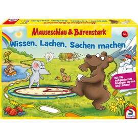 Schmidt Spiele 40653 Mauseschlau & Bärenstark, Knowledge, Laughter, Things Making, Children's Game