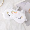 MAIHUO 2 Pcs Unicorn kids Sleep Mask,Child Eye Mask, kids