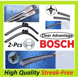 BOSCH Clear Advantage OE-Fitment Wiper Blade (Set of 2) Front 22" & 21"