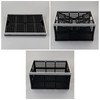 Anbers 42 L Plastic Collapsible Storage Crate, Folding Milk Crate