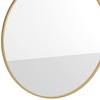 Flash Furniture Julianne Metal Framed Wall Large Accent Mirror for