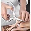 Kitchen Scissors Stainless Steel Multi Function Food Shears Ultra Sharp