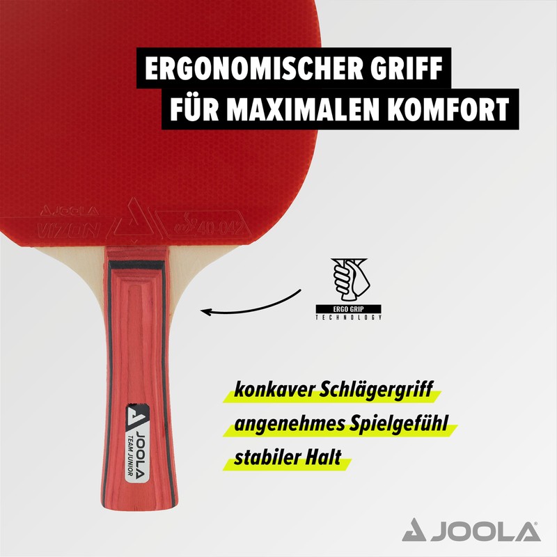 The JOOLA Team Junior ITTF-Approved All-Round Table Tennis Bat for