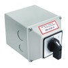 KEYMOO 63A Rotary Changeover Selector Switch with Exterior Box, 2-Way