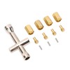RC 10mm Brass Hex Extension Prevents Shaking Easy Installation RC