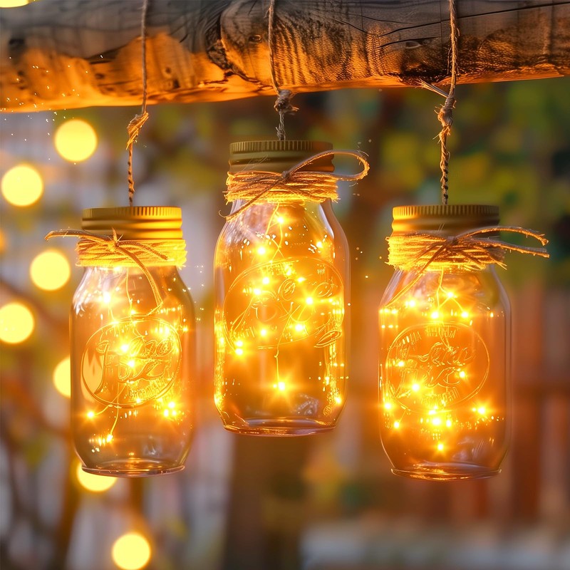 Minetom Fairy Lights Plug in, 33Ft 100 LEDs Waterproof Silver