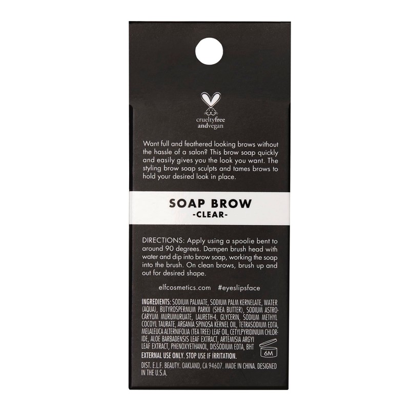e.l.f. Soap Brow, Clear Brow Pomade For Shaping & Taming