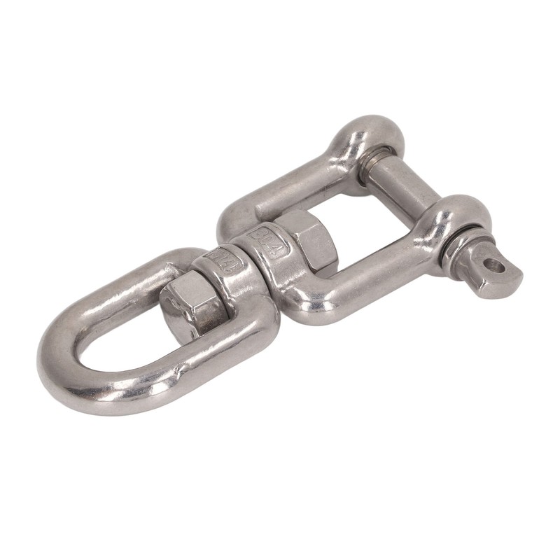 Double Jaw Shackle Professional Heavy Duty 304 Stainless Steel Rolling