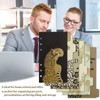 A6 Dividers with Tabs 6 Hole, Leopard Coated Paper Index