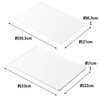 Yamazaki 7020 Antibacterial Cutting Board & Sheet Cutting Board Set,