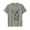 Pembroke Welsh Corgi Running Design Idea For Dog Owner Men