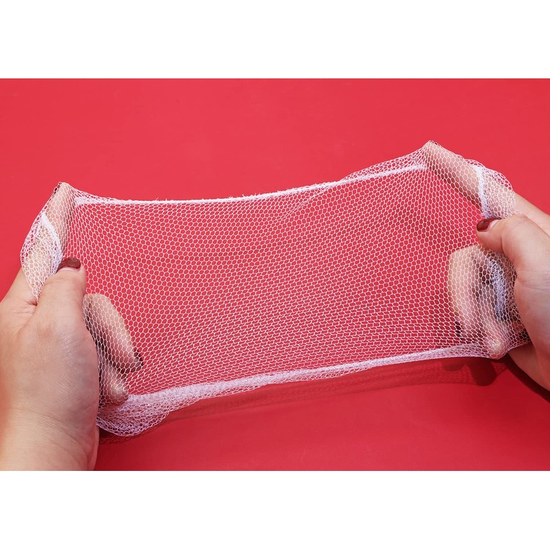ONLYKXY 50pcs Beard Cover White Nylon Beard Protector Net Protective
