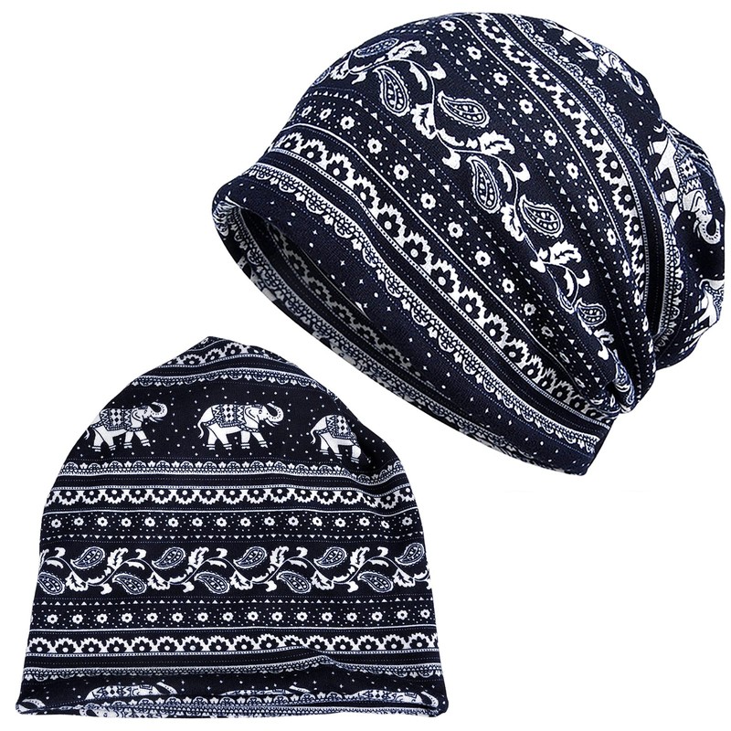 Jemis Skullies Gorros de capó fino, para otoño, casual, gorros,