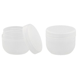 Plastic Container "Run" Cream Tin with Cover Disc Kosmetex Cosmetic Box Empty Matte